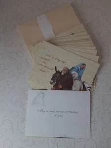 19 Biglietti e Buste di Auguri Natalizi "Possano le Molte Benedizioni del Natale" - Foto 1 di 2