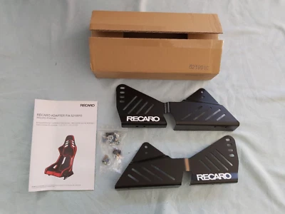 RECARO SIDE MOUNTS FOR PODIUM SEATS, BLACK STEEL, 5219910, FIA, BRAND NEW - Image 1 of 4