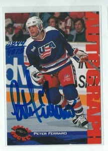 Peter Ferraro 1994/95 Classic Autograph Card 2844/4875 - Picture 1 of 1