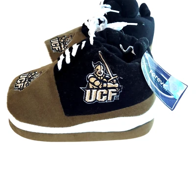 Central Florida Knights Slippers Size Adult Small Puffy Warm House Shoes UCF New - Image 1 of 4