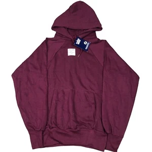 NWT Vintage 70s Maverick Raglan Maroon Sweatshirt Adult Size Small - Picture 1 of 5