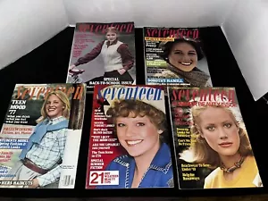 5 Vintage 1976-77 Seventeen Magazines October 76 Dorothy Hamill - Foto 1 di 6