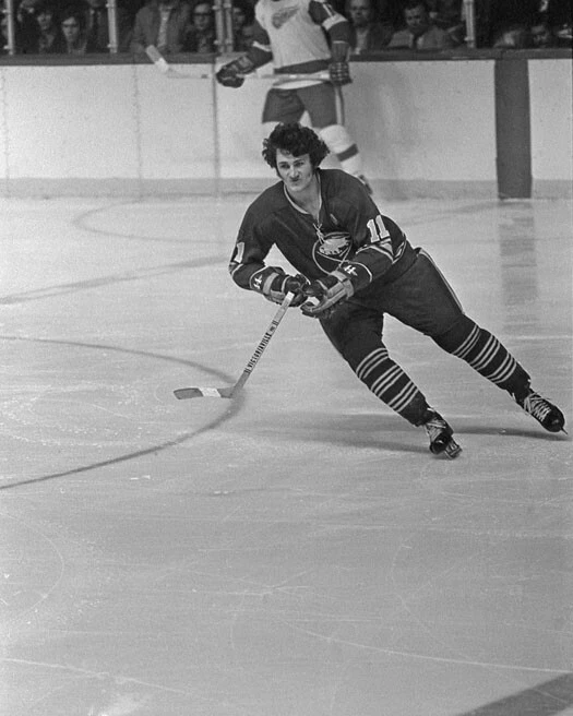 Póster Buffalo Sabres 1973 Gilbert Perreault brillante con impresión fotográfica 8x10 patio 90 Foto 1 de 1