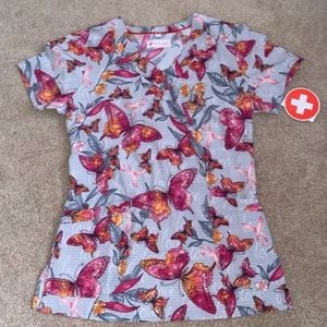 nursing scrub top women - Picture 1 of 2