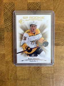 PHILIP TOMASINO 2021-22 UPPER DECK SP ROOKIE AUTHENTICS ROOKIE CARD /399 RC SP