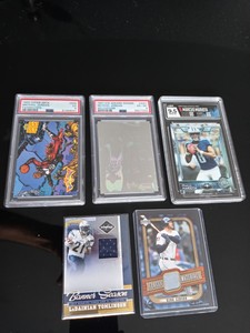 M. Jordan Graded, Tomlinson Patch, Marcus Mariota Graded RC, Kirk Gibson Patch