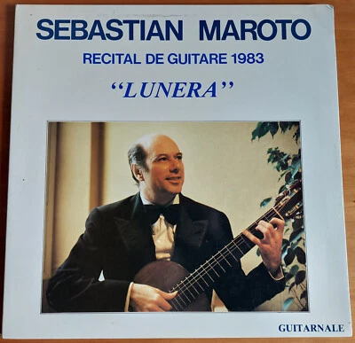 Sebastian Maroto "Lunera" Récital de guitare 1983 -mit handschriftlicher Widmung - Bild 1 von 4
