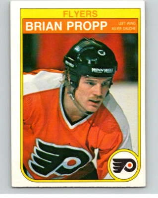1982-83 O-Pee-Chee #256 Brian Propp  Philadelphia Flyers V58853 - Image 1 of 2