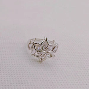 The Lord of the Rings Galadriel Ring 925 Silver Jewelry Exquisite Accessories  - Picture 1 of 6