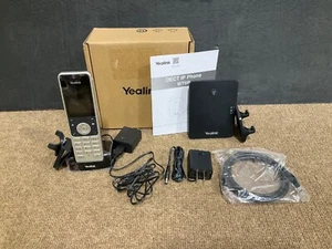 Yealink DECT Bundle W76P W76PEXECUTIVE PACKAGE W56H HANDSET & W70B BASE NEW - Afbeelding 1 van 12