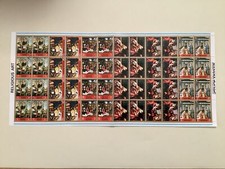 Manama Dependency of Ajman Religious Art 1972 huge stamp sheet folded Ref R50424