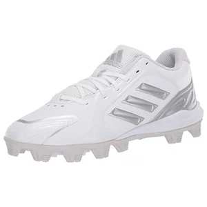 Adidas Ladies Softball Shoes Pure Hustle-Black-White-7.5 - Picture 1 of 7