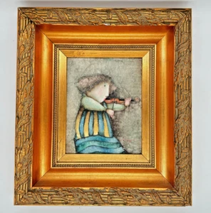 Joyce Roybal Violionist, Original Painting on canvas, Signed, Framed - Picture 1 of 5