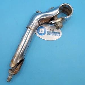 Vintage 1" Quill Stem Chopper Gooseneck Muscle Bike Old School Steel Stem l2 - Picture 1 of 6