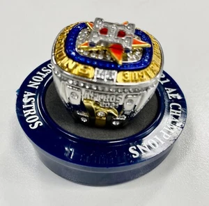 MICHAEL BRANTLEY HOUSTON ASTROS REPLICA RING 2021 AL CHAMPIONSHIP 5/23 SGA NEW - Picture 1 of 4