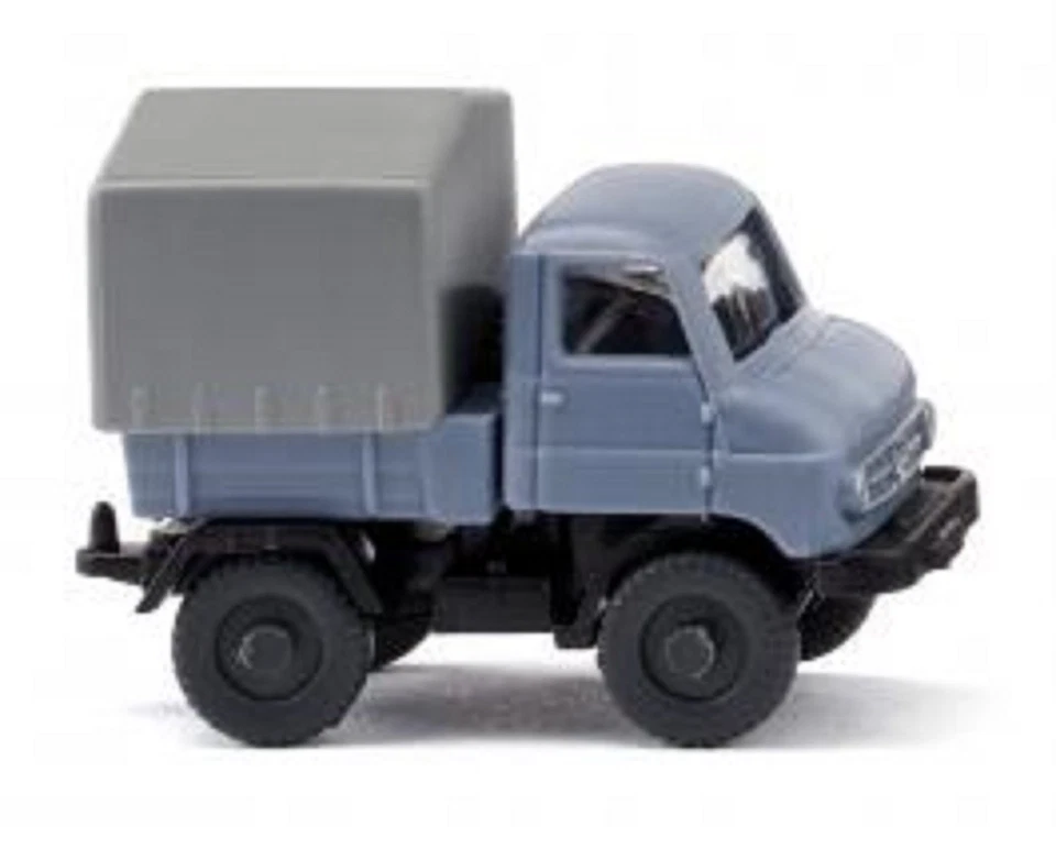 Wiking 97205 Unimog U 411 - Blu Piccione, N, Nuovo 2025 - Immagine 1 di 1