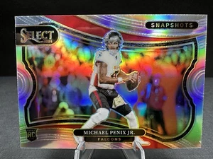 2024 Select - Michael Penix Snapshots Silver Prizm #13 Falcons Washington RC - Picture 1 of 2