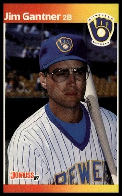 1989 Donruss #264 Jim Gantner - Image 1 of 2