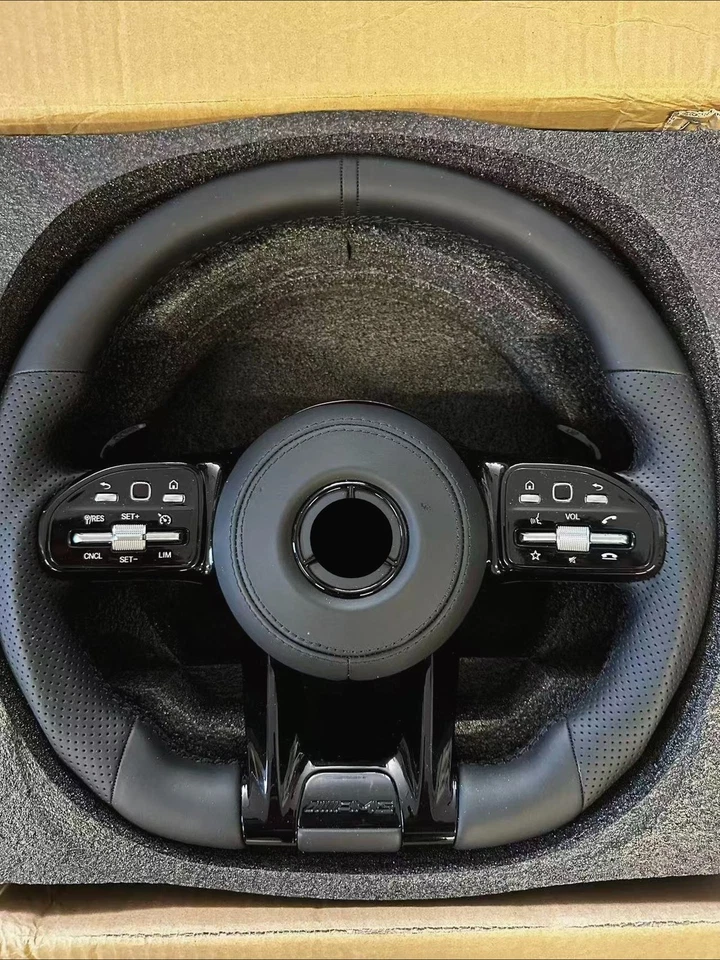 100%AMG E63 Carbon Fiber Steering Wheel for Mercedes-Benz to New Foto 1 de 1
