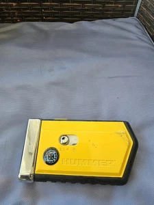 H2 HUMMER Flashlight Handheld Compass Lighted Magnifying Glass Yellow It Works - Imagen 1 de 12