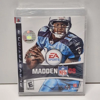 Madden NFL 08 (PlayStation 3 PS3,2007) 全新未拆封 — 第 1/2 张图片