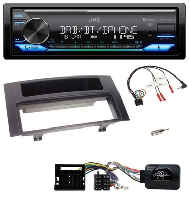 JVC Bluetooth DAB USB Lenkrad Autoradio für VW Touareg T5 Caravelle Multivan 200 - Bild 1 von 4