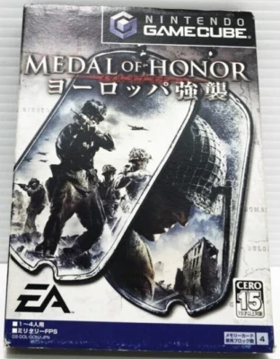 Nintendo Gamecube MEDAL OF HONOR Eupope -Japanese- USED - Image 1 of 3