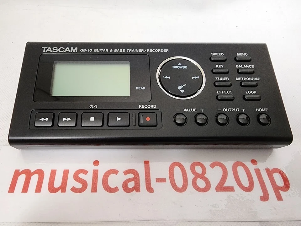 TASCAM GB-10 Linear PCM Recorder Gitarre Bass Trainer - Bild 1 von 4