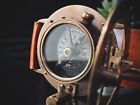 New Style Solid Brass Nautical Working Sundial Compass Leather Wrist Watch Band