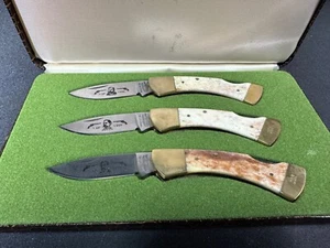 PARKER CUT CO KNIFE SET  MINT IN ORIGINAL BOX  GUNFIGHTERS - SERIES 1  EARP BROS - Picture 1 of 18