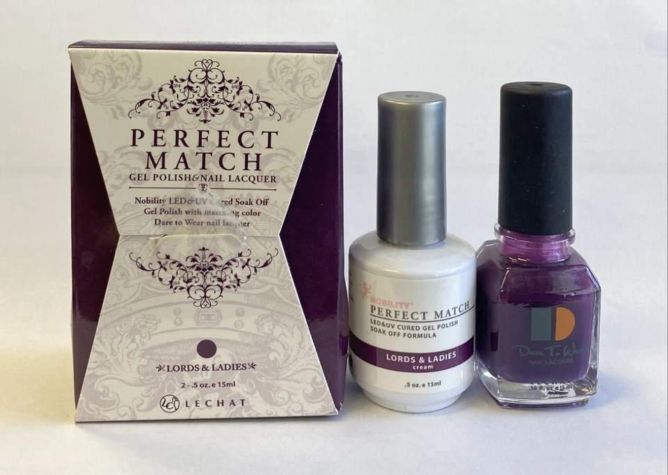 Gel UV + Esmalte de Uñas LeChat Perfect Match - PMS78 Lords & Ladies Foto 1 de 1