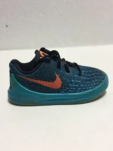 Baskets enfant Nike KD 8 TD taille 5C bleu lagon-brillant agrumes - Photo 1/9