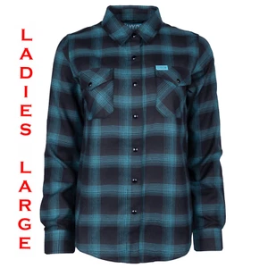 DIXXON FLANNEL - TRIXIE Flannel Shirt- Women's Large - Picture 1 of 13