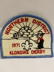 Boy Scout Patch Washington Derby 1971Northern District Klondike Derby Patch - Picture 1 of 4