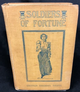 Soliders Of Fortune by Richard Harding Davis 1897 Hard Cover Book Antique - Imagen 1 de 14