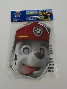 Paw Patrol Birthday Face Mask 8 Count New - Picture 1 of 2