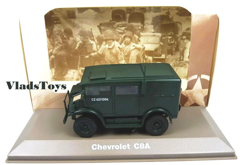 Atlas Editions 1:43 Chevrolet CMP C8A - Royal Canadian Artillery ATL-2690-025 - Image 1 of 3
