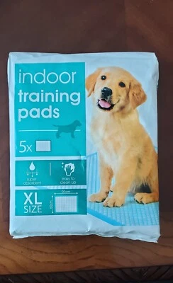 Almohadillas de entrenamiento para interiores para mascotas alfombra súper absorbente paquete de 60x90 cm tamaño XL Foto 1 de 3