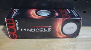 Pinnacle Gold Precision Golf Balls, Box Set of 3 Recycled White Golf Balls - Picture 1 of 2