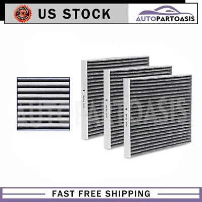 3X Cabin Air Filter fit Ram1500 2500 3500 4500 5500 2016-2023 68318365AA CF11671 - Image 1 of 4