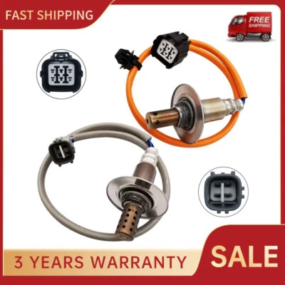 2X O2 Sensors Fit For SUBARU 2006-2009 LEGACY OUTBACK 2006-2010 FORESTER 2.5L H4 - Image 1 of 4