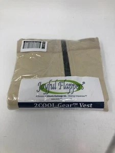 Joyful Flappers 2COOL Gear Vest ~ Multipurpose Hydrogel Cooling Vest, 4XL-5XL - Picture 1 of 5