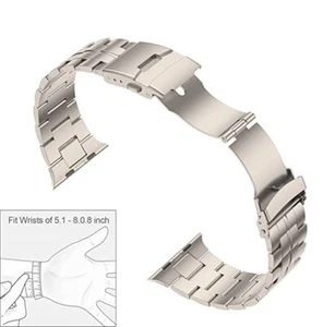 Tytanowy metalowy pasek do Apple Watch Ultra 49mm iWatch Series 9 8 7 SE 6 5 - Zdjęcie 1 z 26