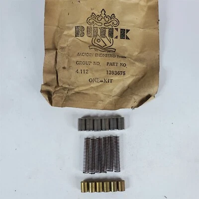 48-52 Buick Transmission Secondary Pump Free Wheel Springs Cups Rollers 1393675 - Imagem 1 de 4