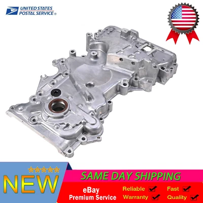 Cubierta de cadena de distribución de bomba de aceite del motor apta para Hyunda Elantra Kia Forte 2017-20 2,0 L Foto 1 de 4