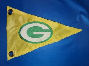 Triciclo reclinado personalizado Green Bay Packers triángulo bandera de seguridad bicicleta ATV - Imagen 1 de 5