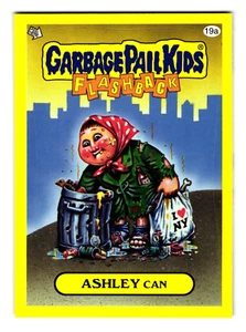 Ashley Can 2011 Garbage Pail Kids New York Parody Sticker - Picture 1 of 2