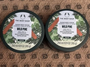 The Body Shop Special Edition Wild Pine Peeling Zucker Körperpeeling Set 2 Neu - Bild 1 von 5