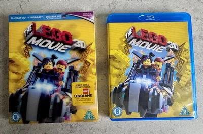 The Lego Movie, Blu-ray 3D / 2D - with Lenticular Slipcover, 2014, Family Comedy - Image 1 of 3