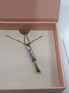 Olivia Jewelry "Be Kind...of a B*tch" Hidden Message Necklace 18" - Picture 1 of 4